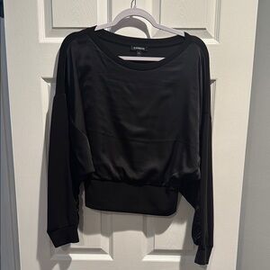 Express Black Women's Top